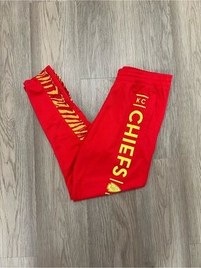 Zubaz Kansas City Chiefs Viper Accent Track Pants Men’s Size Small